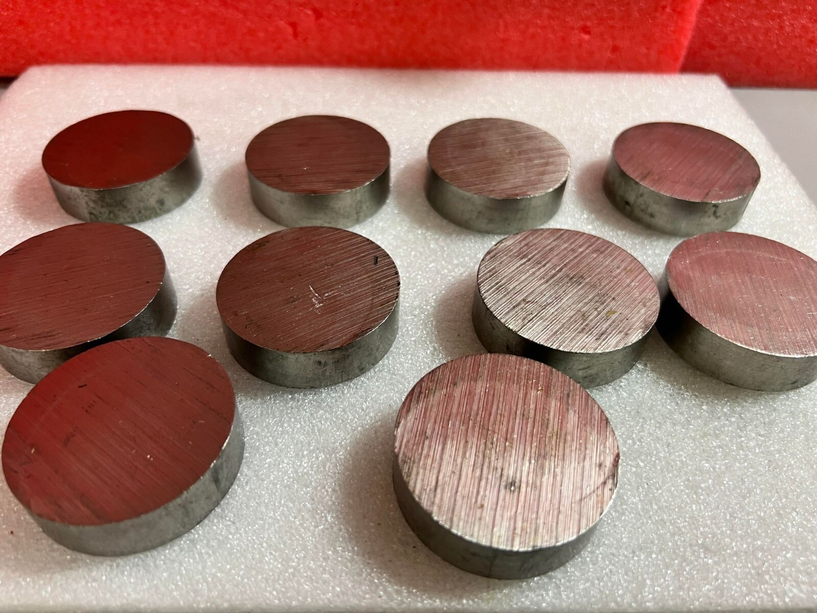 LOT of 10 304 SST Stainless Steel Alloy 2”x 5/8” Block 5,5 Pounds