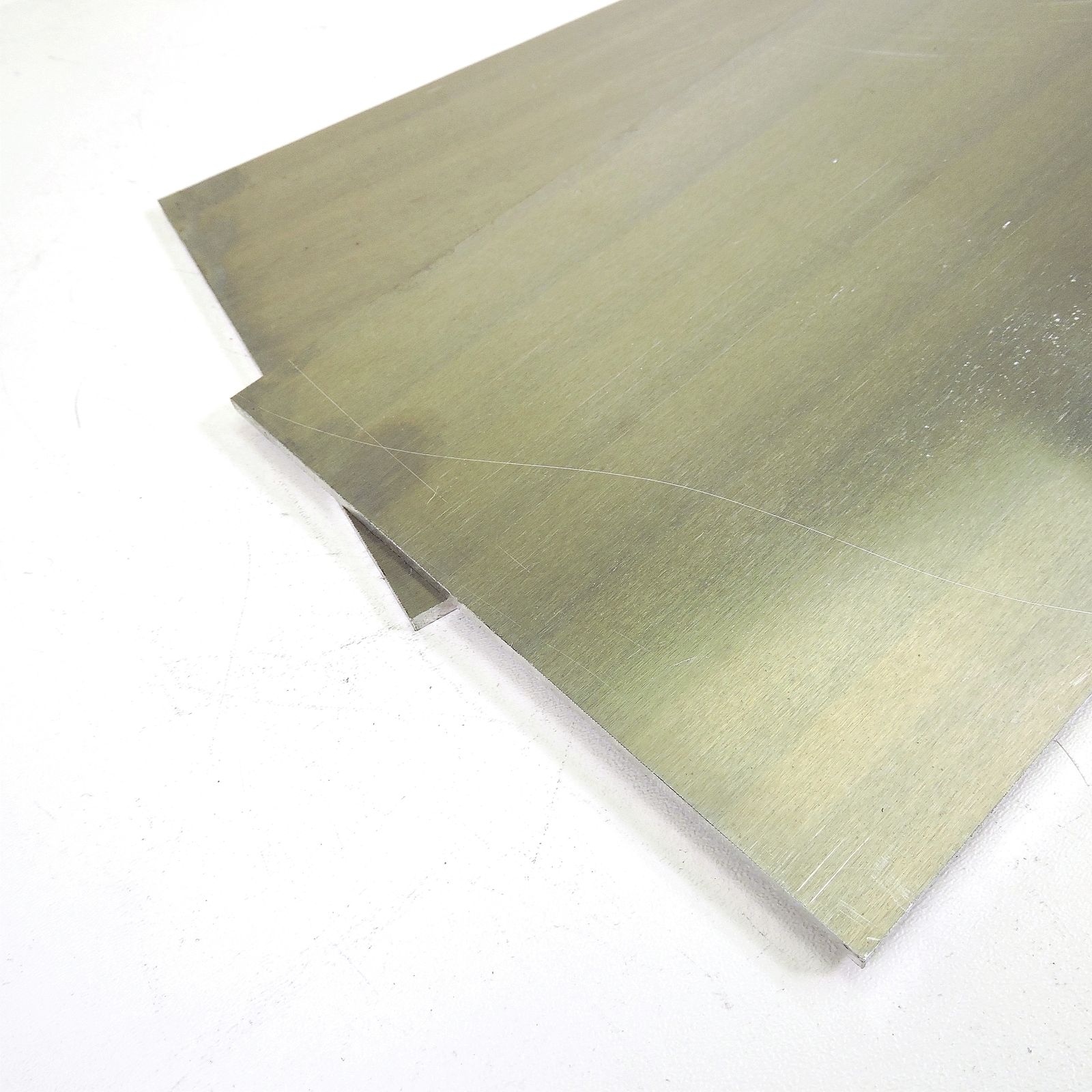 .1875″ thick Aluminum SHEET 7.625″ x 22″ Long Plate QTY 2 sku 335133