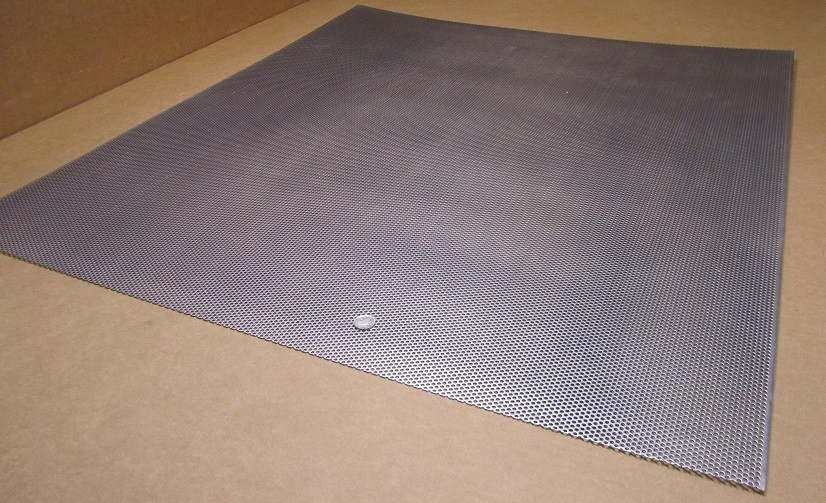 Perforated Straggered Steel Sheet .060″ Thick x 36″ x 40″, .140″ Hole Dia.
