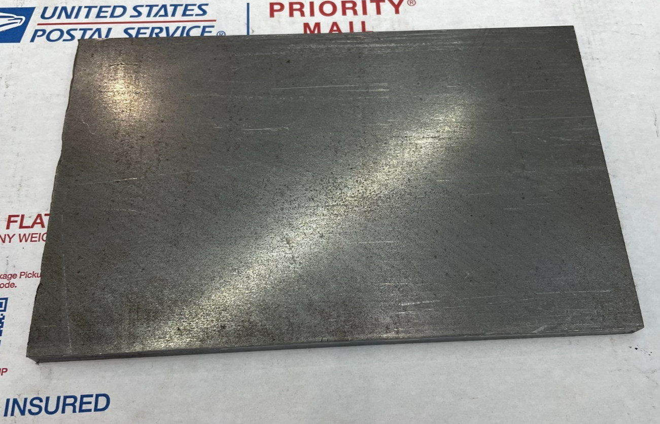 3/8 x 5-3/4 x 9-1/4 inch steel plate 5-3/4” x 9-1/4” A36 Hot Roll .375″ Thick