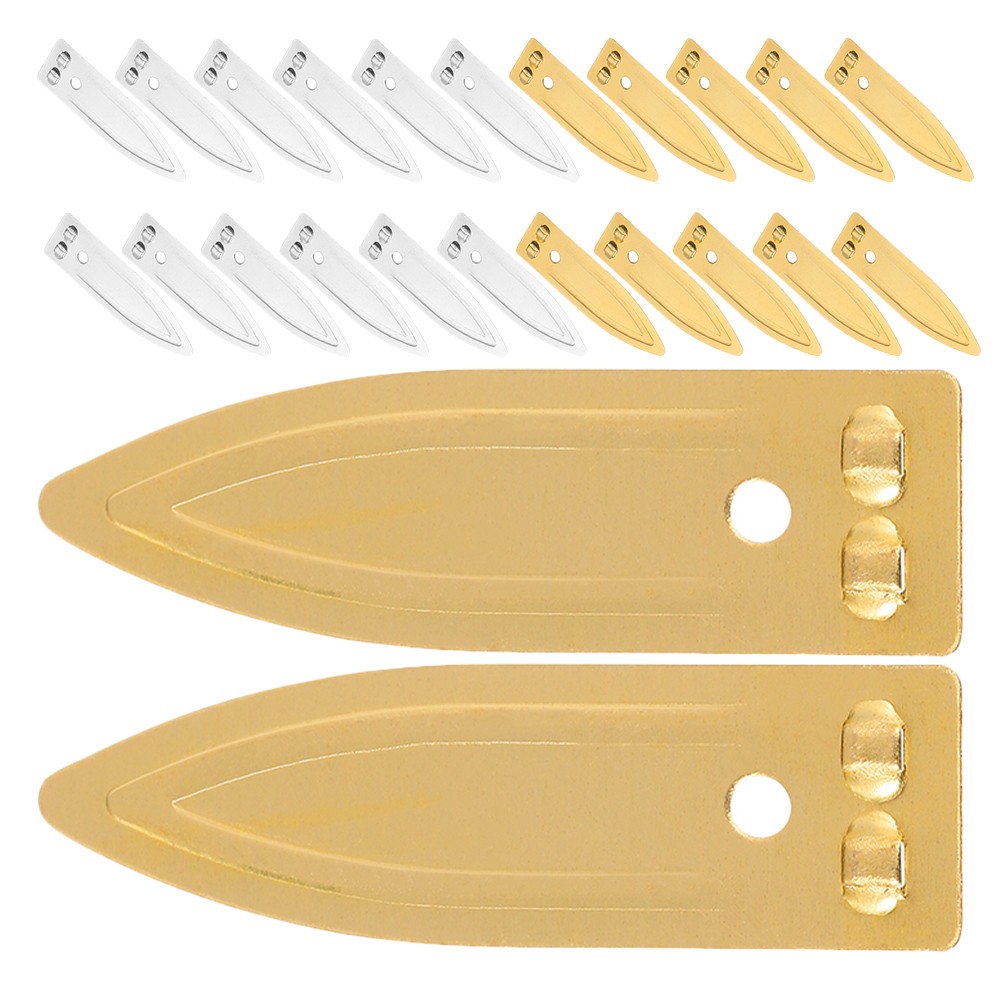 24Pcs Copper Zinc Anode Sheets for Home Education Science Projects