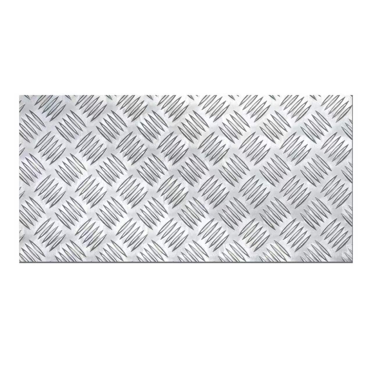2Pcs Anti-Rust Aluminum Diamond Sheet 254x508mm Camper Trailer Parts