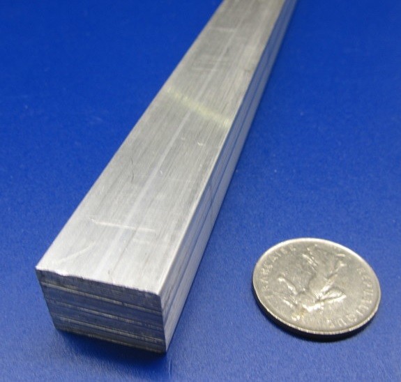 6061 T651 Aluminum Bar, 3/4″ (.750″) Thick x 1.0″ Wide x 60″ Length