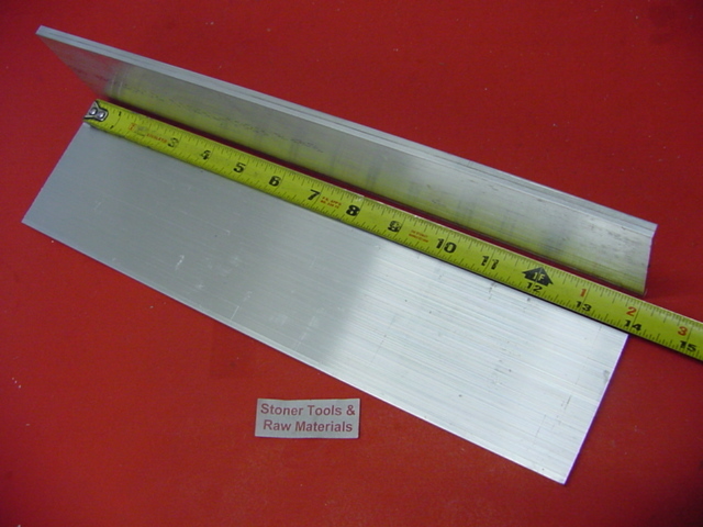 2 Pieces 3/16″ X 6″ ALUMINUM 6061 T6511 SOLID FLAT 14″ long Extruded Bar Cut New