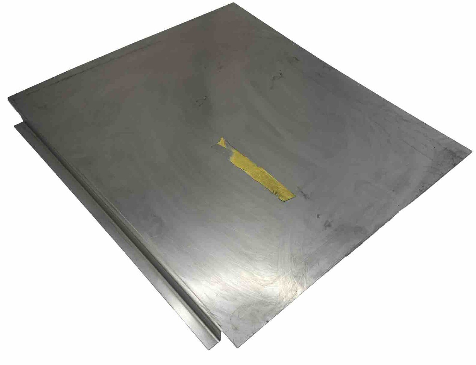 Used Stainless Steel Metal for Projects w/ Flaws 16 Gauge, 21.25″x18.5″ w/ Folds