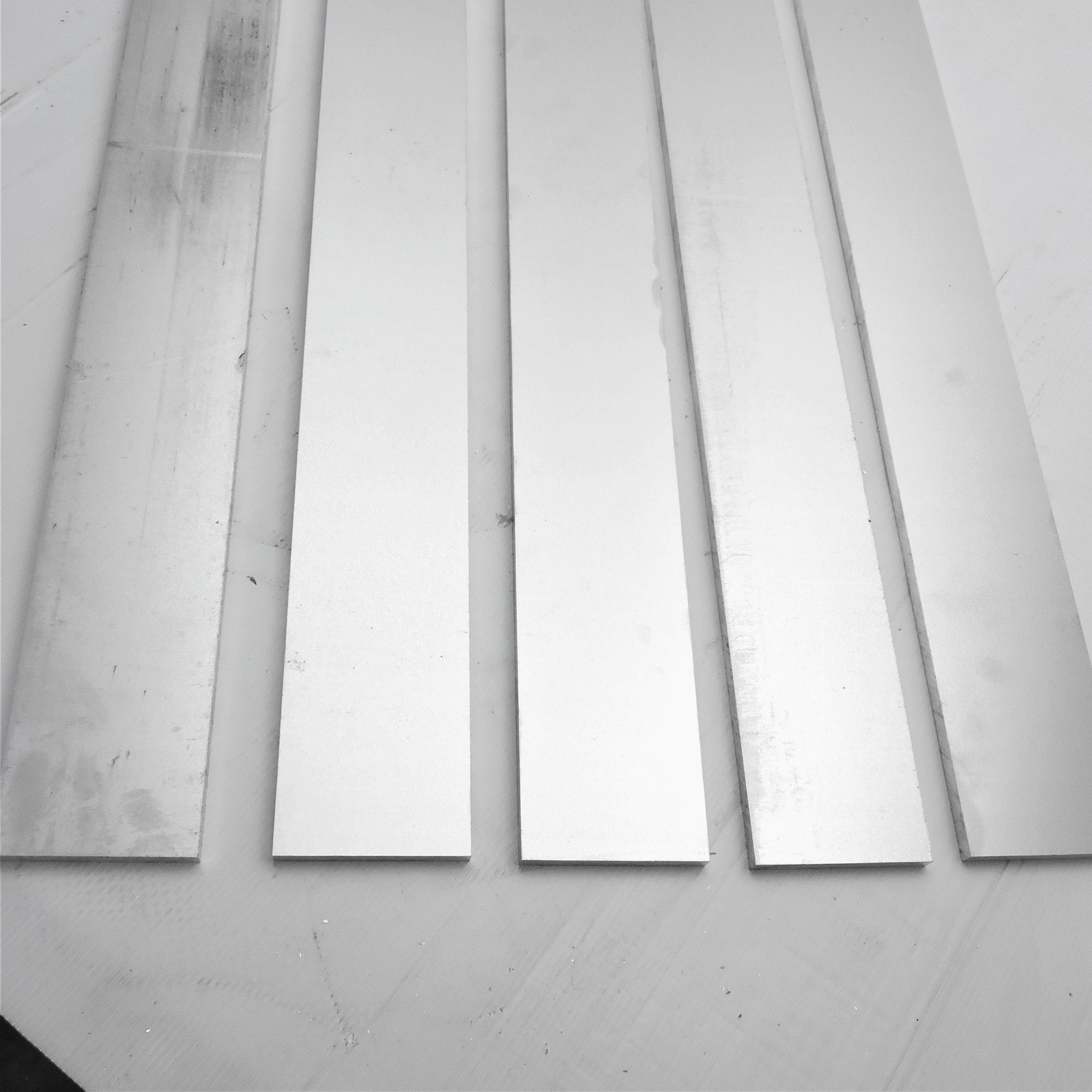 .375″ thick 3/8 Aluminum 6061 PLATE 3.25″ x 26″ Long QTY 5 sku 206416