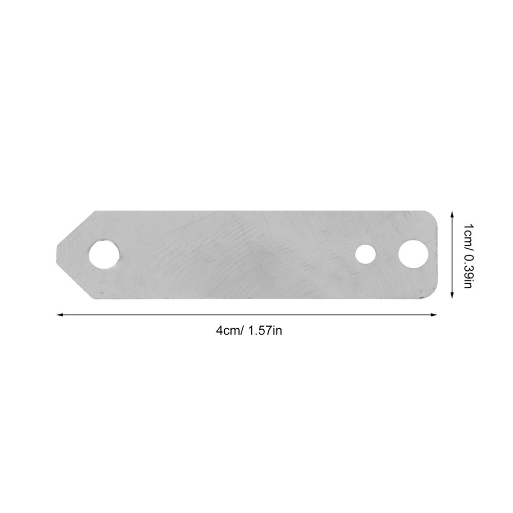 20Pcs Zinc Anode Sheets for Fruit Battery DIY Silver Zinc Electroplating Plates