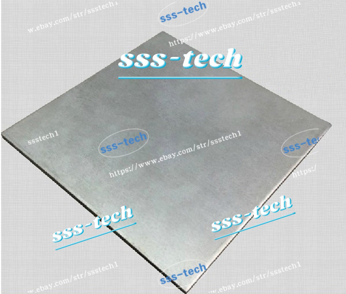 Titanium plate Ti Grade 2 Gr.2 ASTM B265 Plate Sheet 2 x 400 x 400 mm #EFW-B#sss