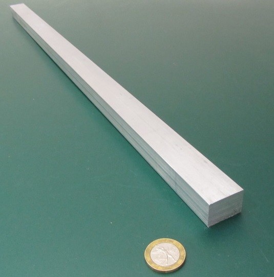 2024 T351 Aluminum Bar, 3/4″ (.750″) Thick x 1.0″ Wide x 24″ Length