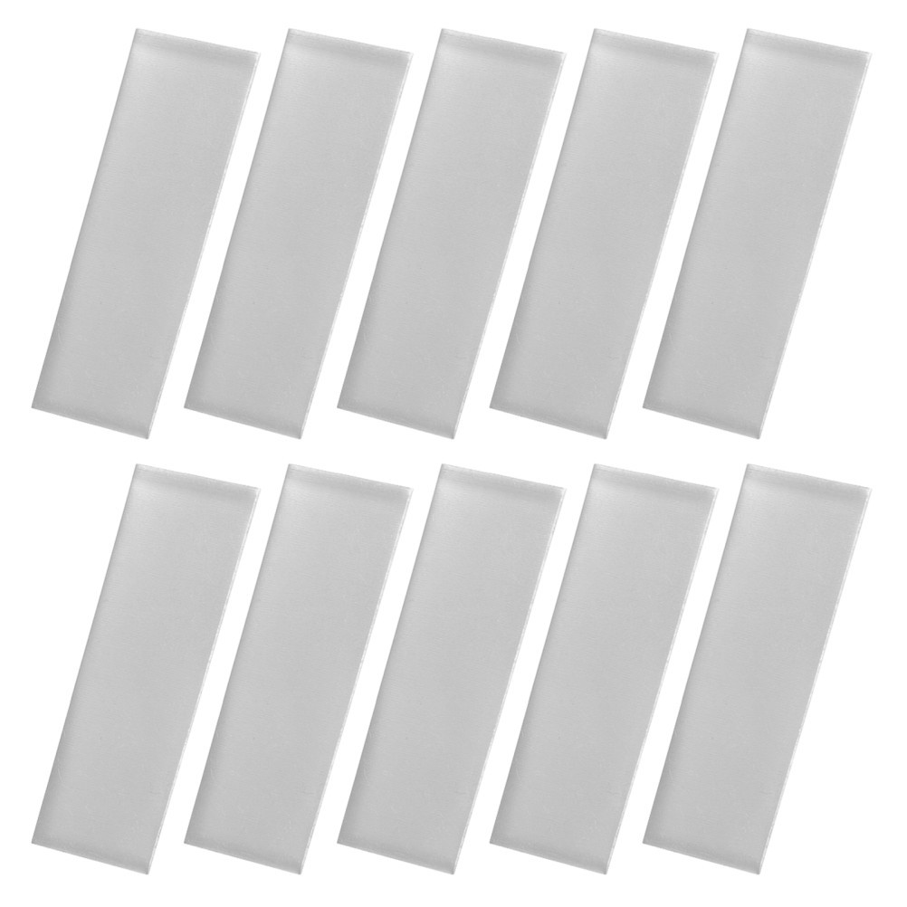 10 Pcs Anode Plate for Zinc Plating Fruit Battery Experiment Supplies