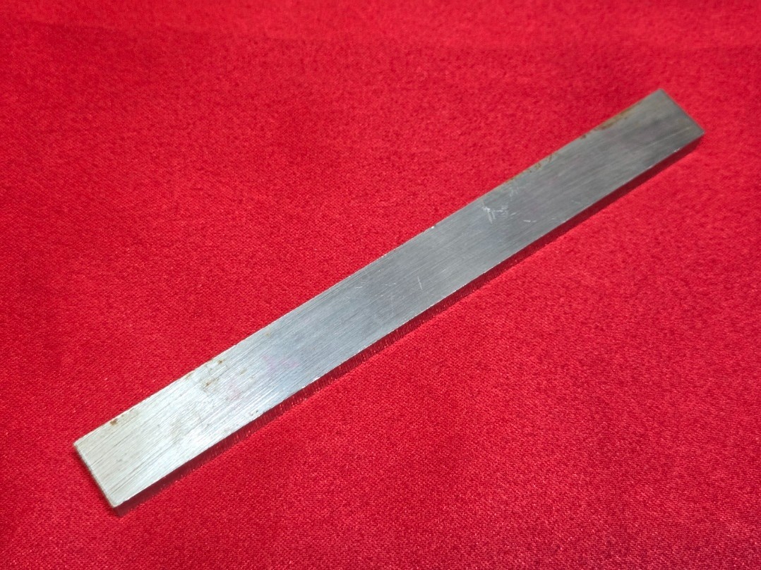 D2 Tool Steel Block Billet 6.1″ L x 0.61″ W x 0.289″ Thick – 4.628 Oz