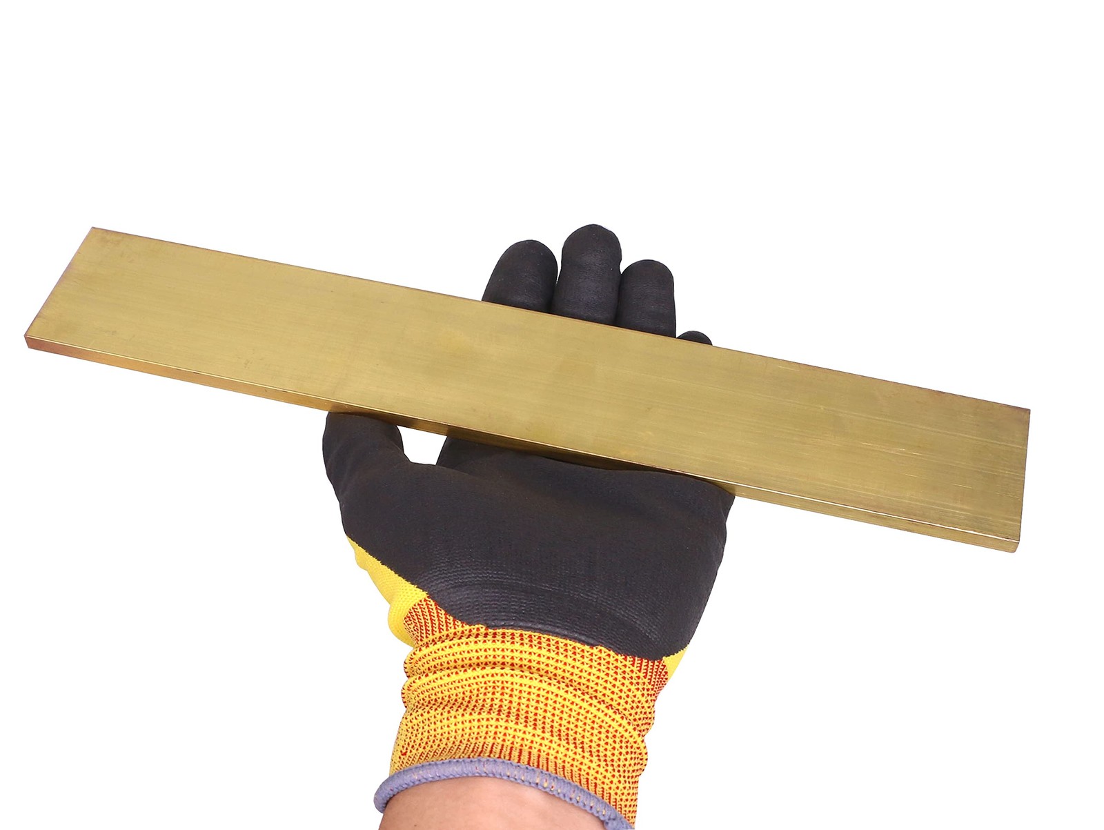 1/4x2x12 Inch C360 Brass Flat Bar Solid .250″ Plate Mill Stock Rods