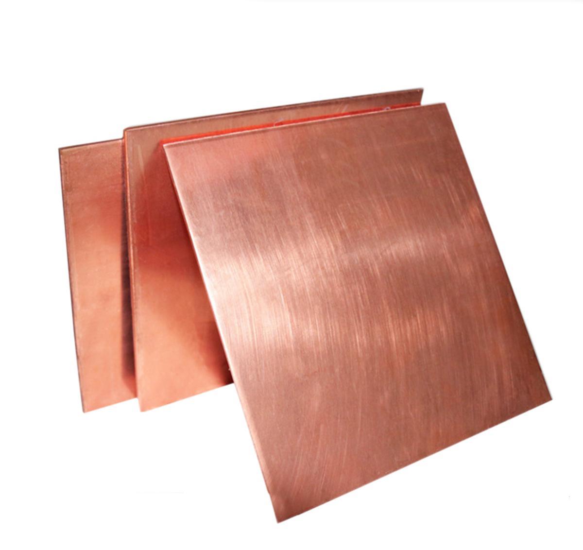 NJ STOCK 2mm ±10% x 100mm x 100mm 99.9% Pure Copper Cu Metal Sheet Plate