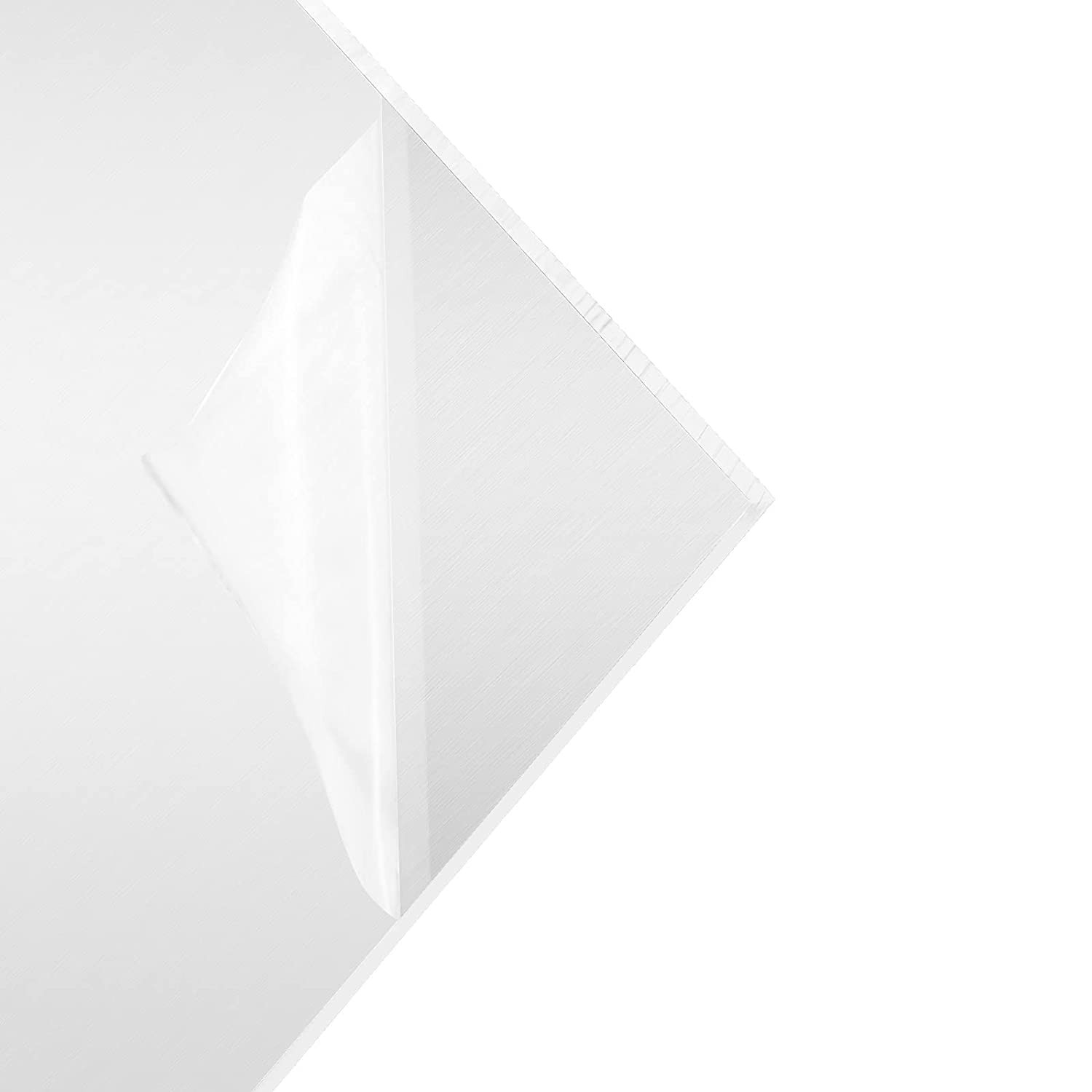 2 Pack 6061 12 x 12 x 1/4 Inch Aluminum Sheet, T6 Heavy Duty Flat Plain Multifun
