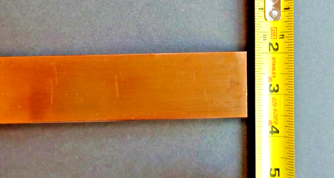 High Purity 110 Copper Stock Total Weight 4.3 Kg, 9.6 lbs