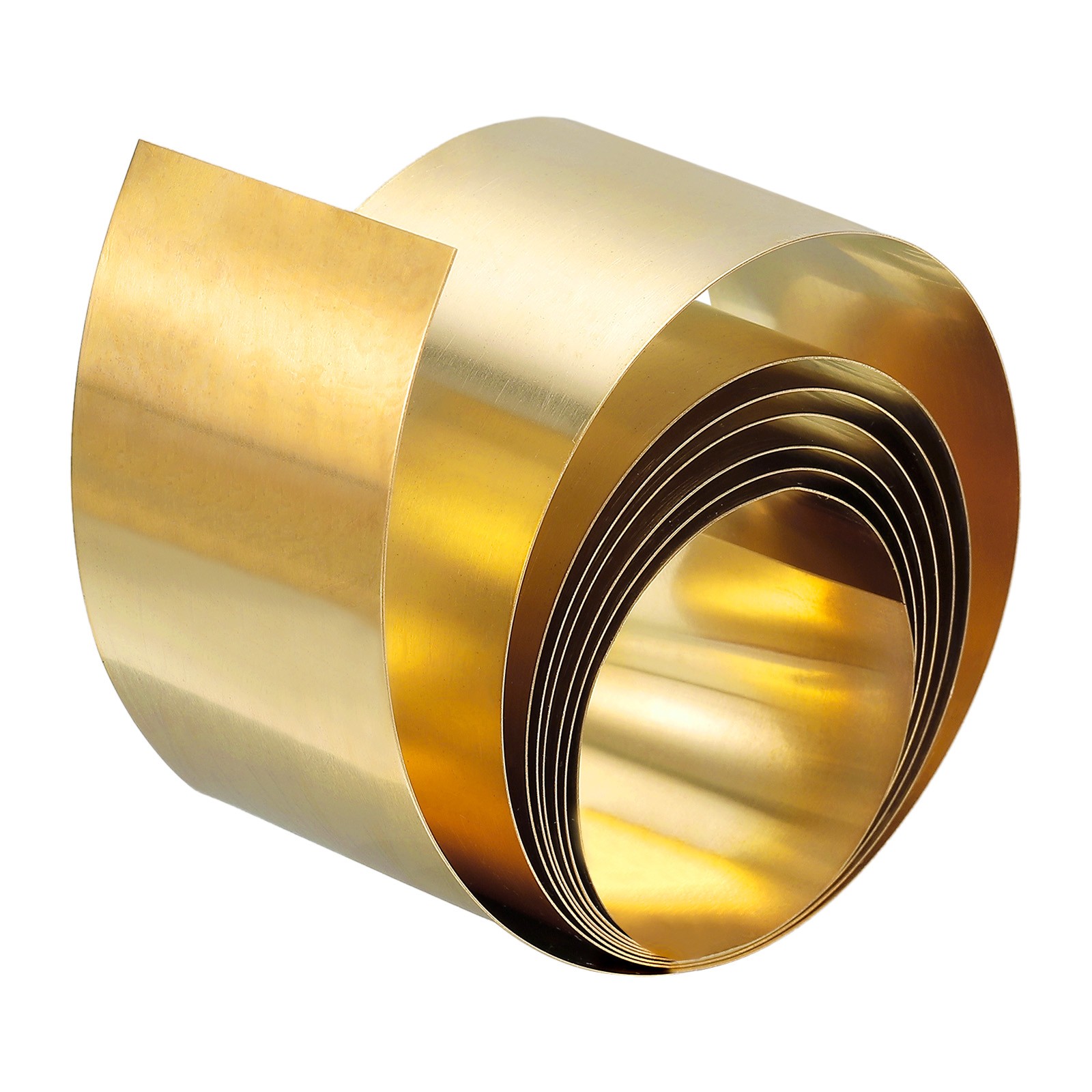 Brass Sheet Roll, Metal Foil Plate 1000mm x 40mm x 0.2mm