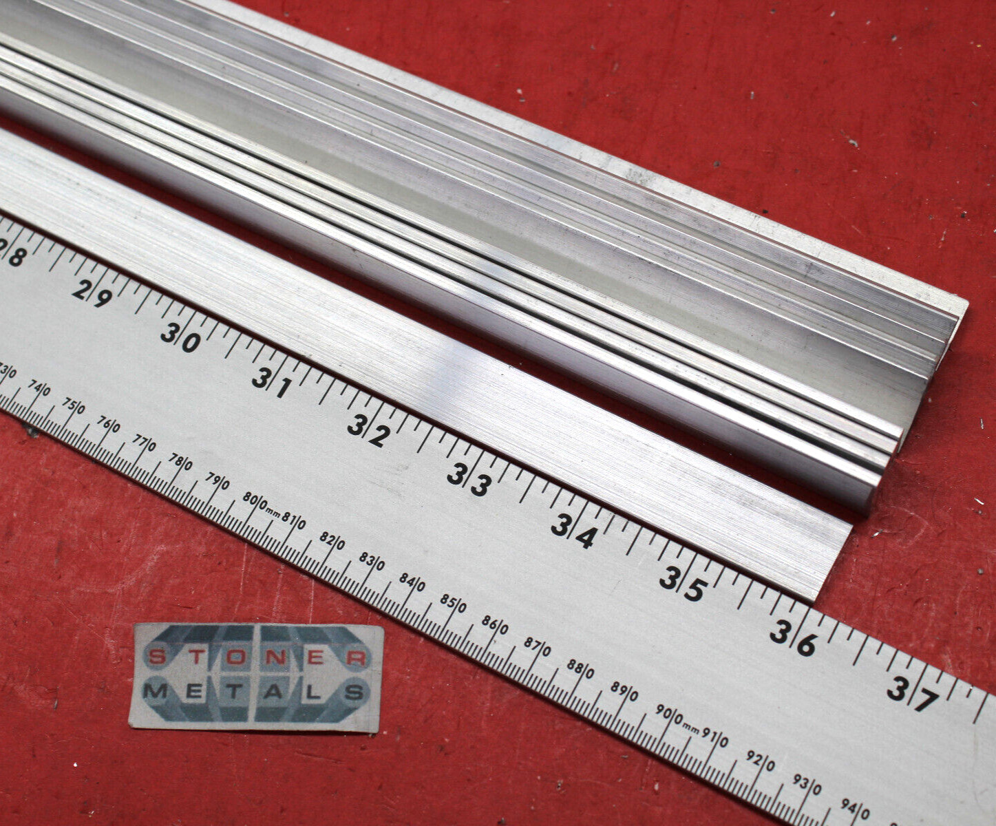 10 Pieces 1/8″ X 3/4″ ALUMINUM FLAT BAR 36″ long 6063 T52 New Mill Stock