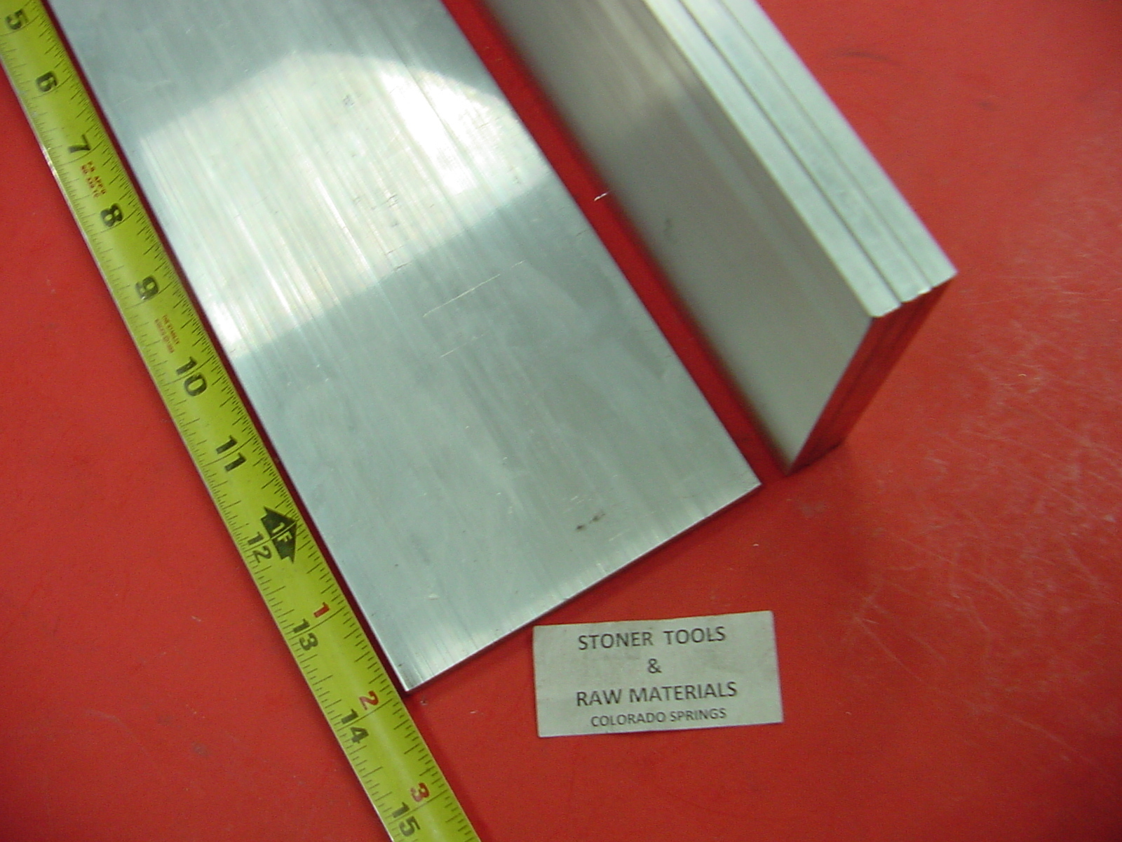 4 Pieces 1/4″x 4″ ALUMINUM 6061 T6511 FLAT BAR 14″ long Solid Extruded Bar Stock