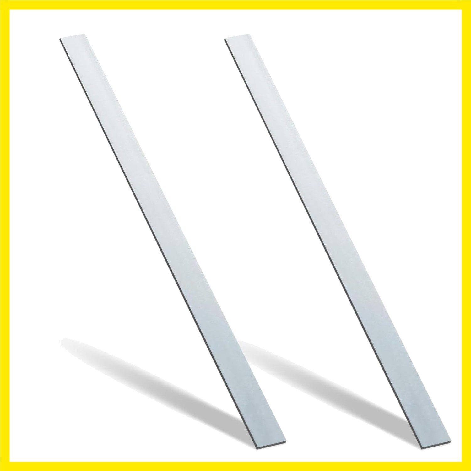 2 Pcs 304 Stainless Steel Flat Bar 12″ Length, 1-1/2″ Width, 1/8″ Thickness 2…