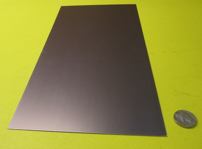 301 Stainless Steel Sheet Shim, .015″(+/-.0010″) x 6.0″ Width x 1 Foot Length