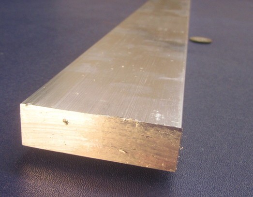 6061 T651 Aluminum Bar, 3/4 (.750″)” Thick x 2.50″ Wide x 60″ Length