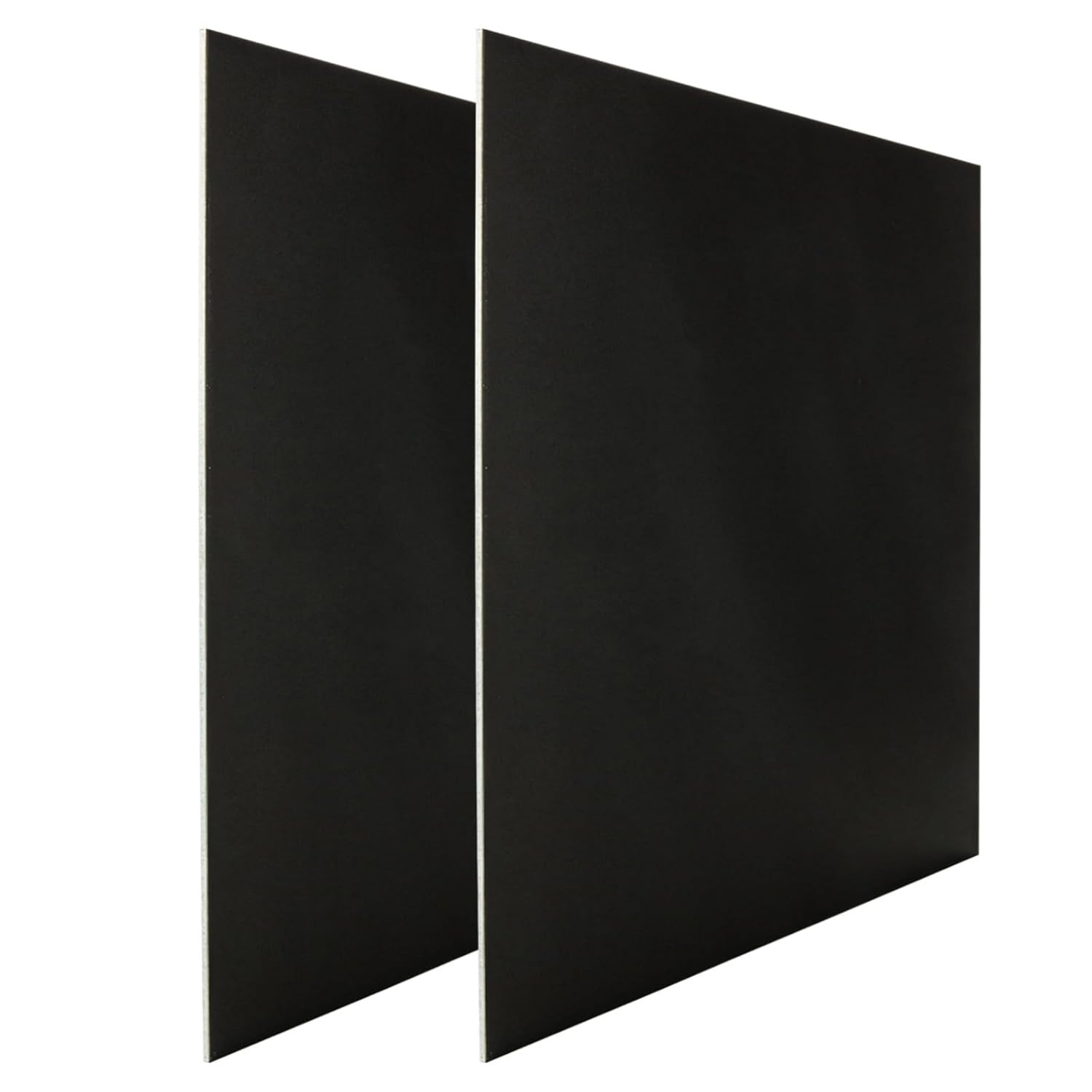 2 PCS 12 X 12 X 1/8 0.12” ” Anodized Aluminum Sheet Black Aluminum Engraving DIY