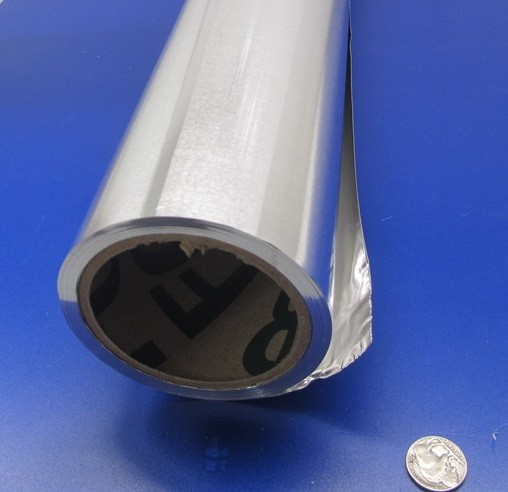 1100 Aluminum Foil (O) .005″ Thick x 24″ Wide x 50 Feet Long Roll