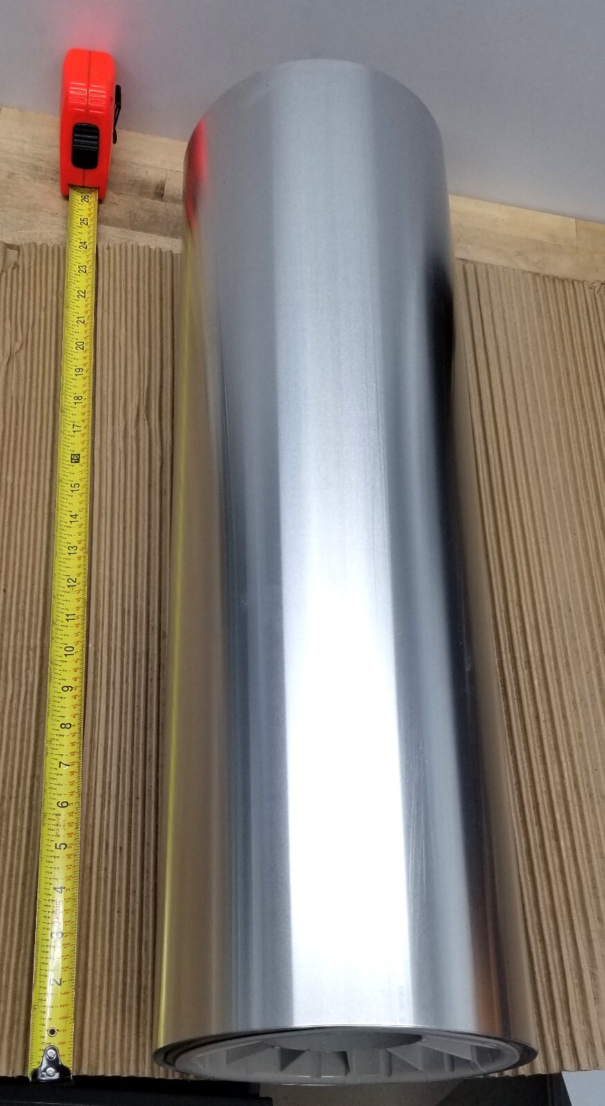 Hurlen 1100-H14 Aluminum Coil .016″ Thick x 24″ Wide x 20 Feet Long Roll