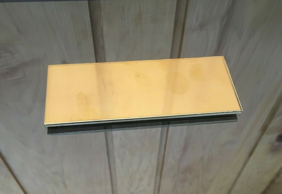 1/8″ BRASS SHEET PLATE NEW 2″X5″ .125 Thick *CUSTOM SIZES AVAILABLE*