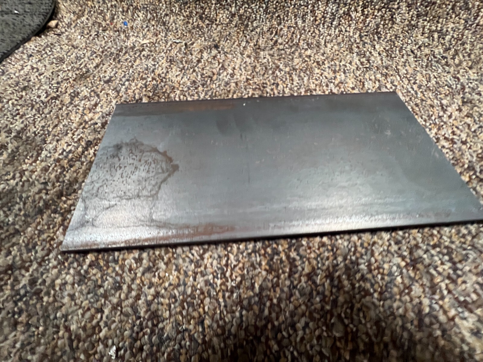 (QTY 2) BULB Industries Weldable Hot Rolled Mild Steel Flat Bar 6″ x 1/4″ x 12″