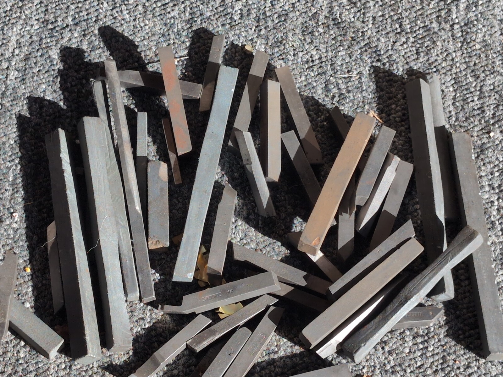 Loads Of Different Keystock Pieces Vtg Over 30 Years Old Lots Here 50+ Pieces