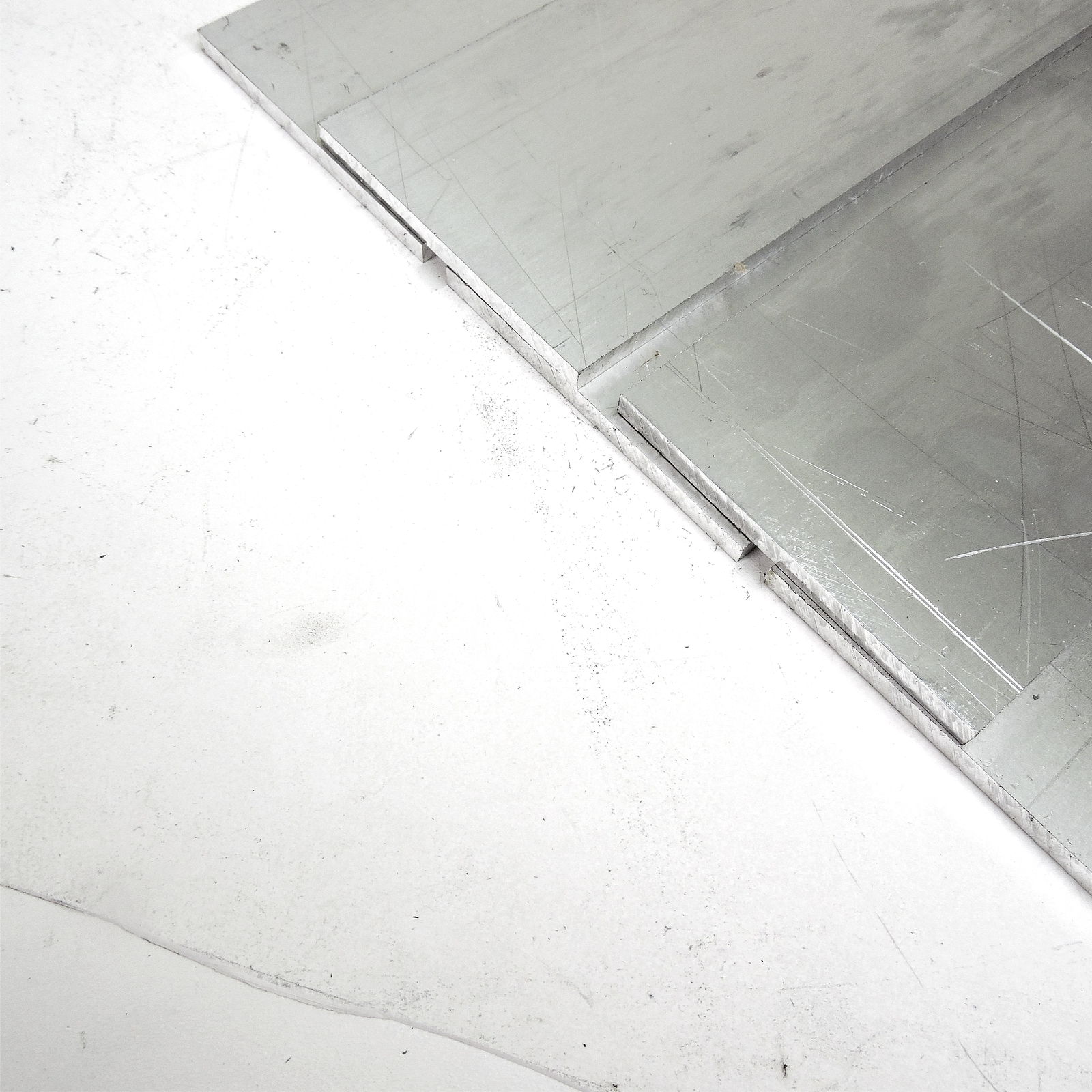 .25″ thick 1/4 Aluminum 6061 PLATE 3.875″ x 20″ Long QTY 5 sku 306638