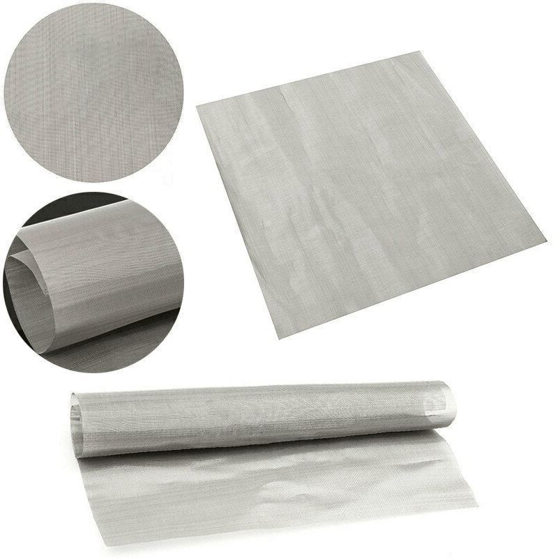 Titanium Grade 2 Fabric 5-200 Mesh Wire Mesh Mesh 3.7035 R50400 Filter Filtrati