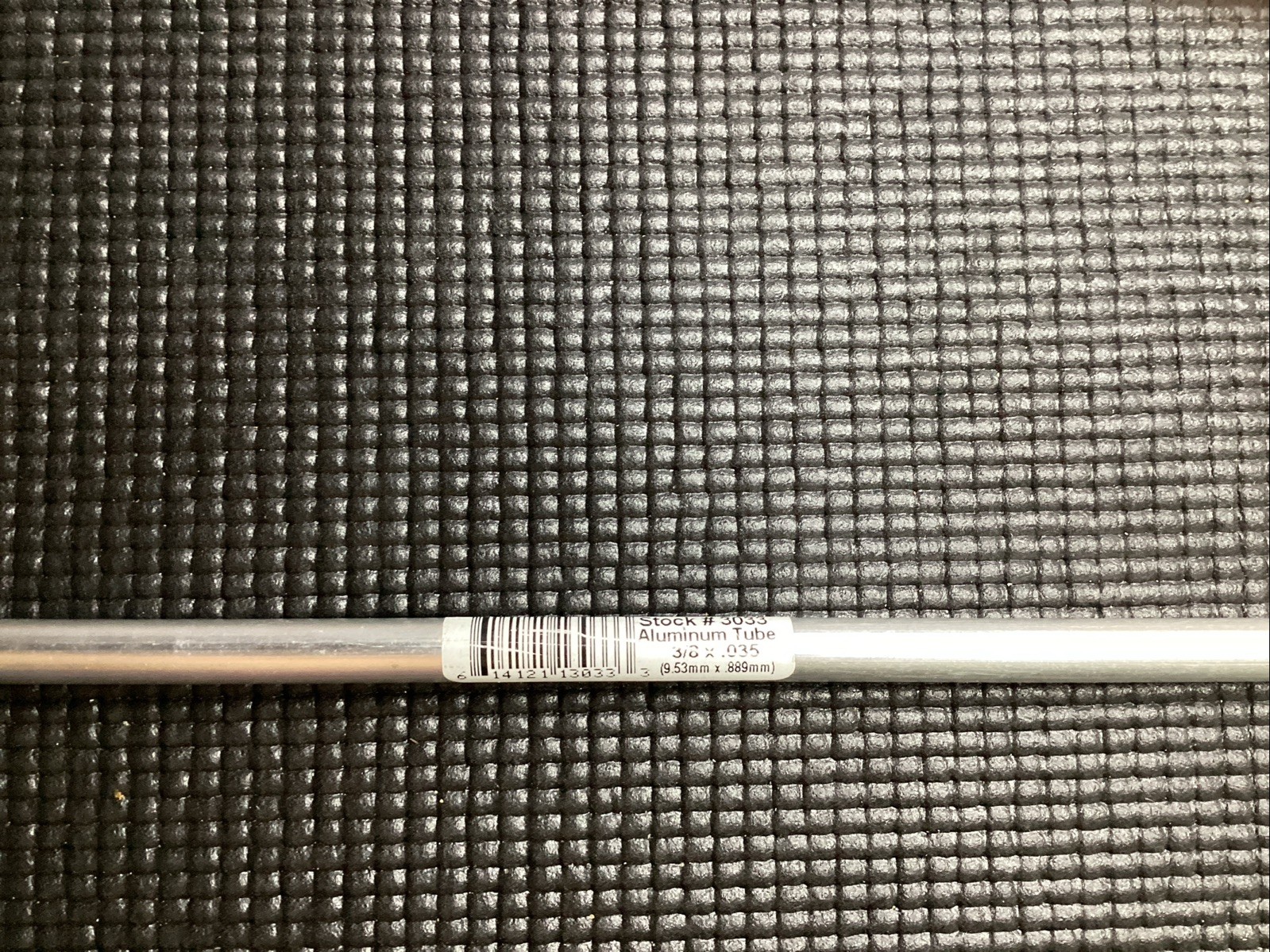 K&S Engineering Aluminum Rod Stock 3/8 x .035 – 9.53mm X .889mm #3033 – New