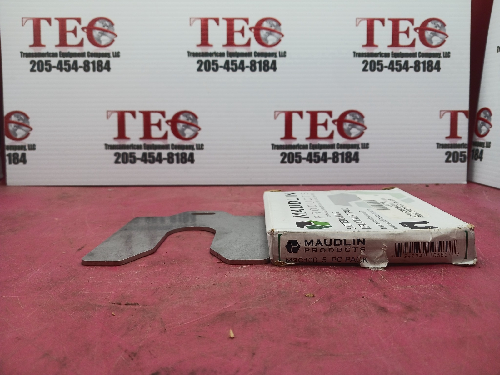 MAUDLIN, Thick 4” Width Stainless Steel Metal Shim Stock, MSC100