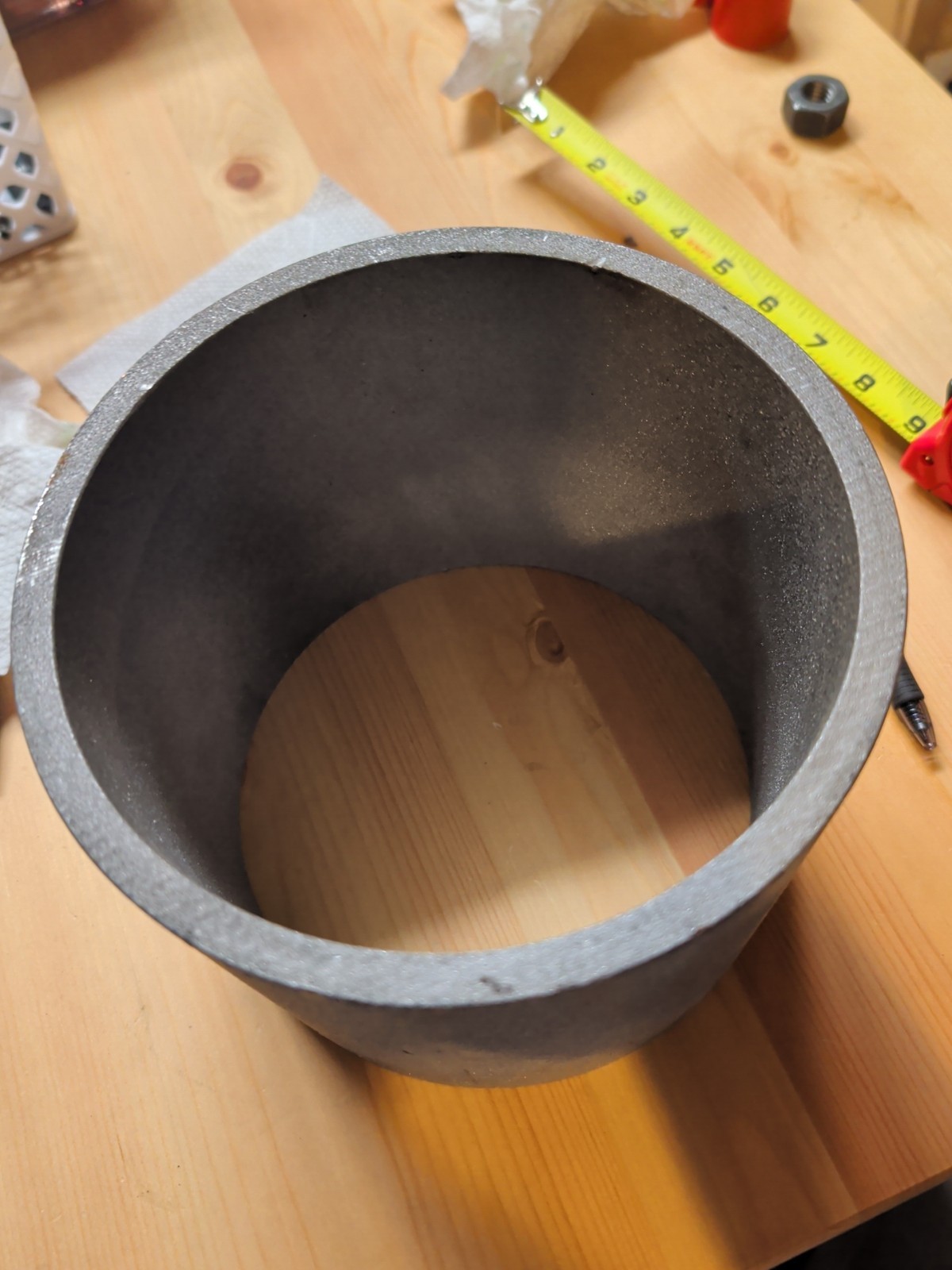 Galvanized Spacer 7×6 in With 0.5 in Thickness
