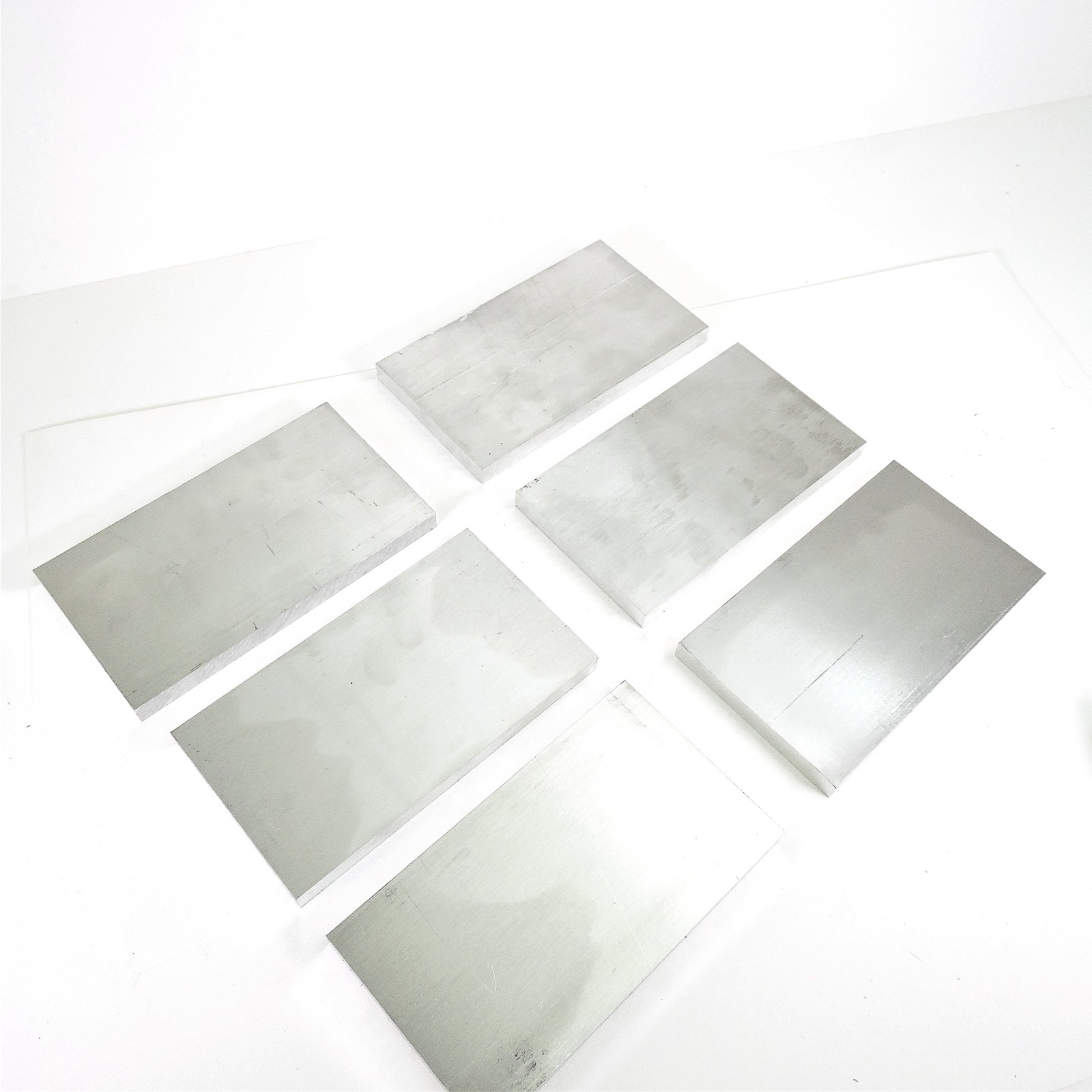.625″ thick 5/8 Aluminum 6061 PLATE 3.375″ x 9″ Long QTY 6 sku 206225