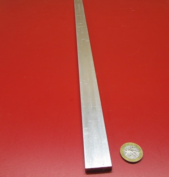 2024 T351 Aluminum Bar, 1/4″ (.250″) Thick x 1.0″ Wide x 24″ Length
