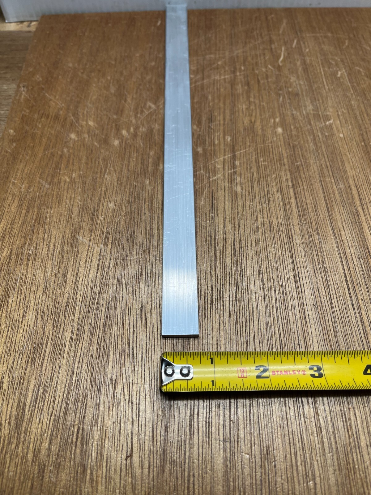 (Qty.2) 3/4″ Wide X 1/8″ Thick X 12″ Long 6063 T52 Aluminum Flat Bar Stock USA