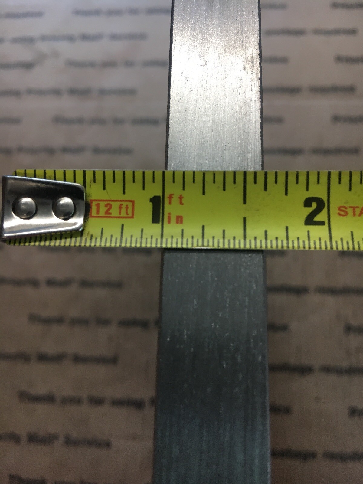 5/8 X 8 Flat Steel Bar Blacksmithing Welding Bracing Repair 12” L