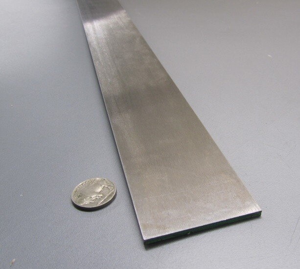 O1 Tool Steel Ground Bar 1/8″ (+/-.001″) Thick x 2.0″ Wide x 36″ Length