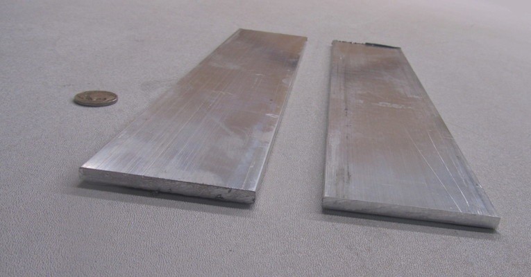 6061 T6511 Aluminum Bar, 3/16″ (.187″) Thick x 2 1/2″ Wide x 12″ Length, 2 Pcs