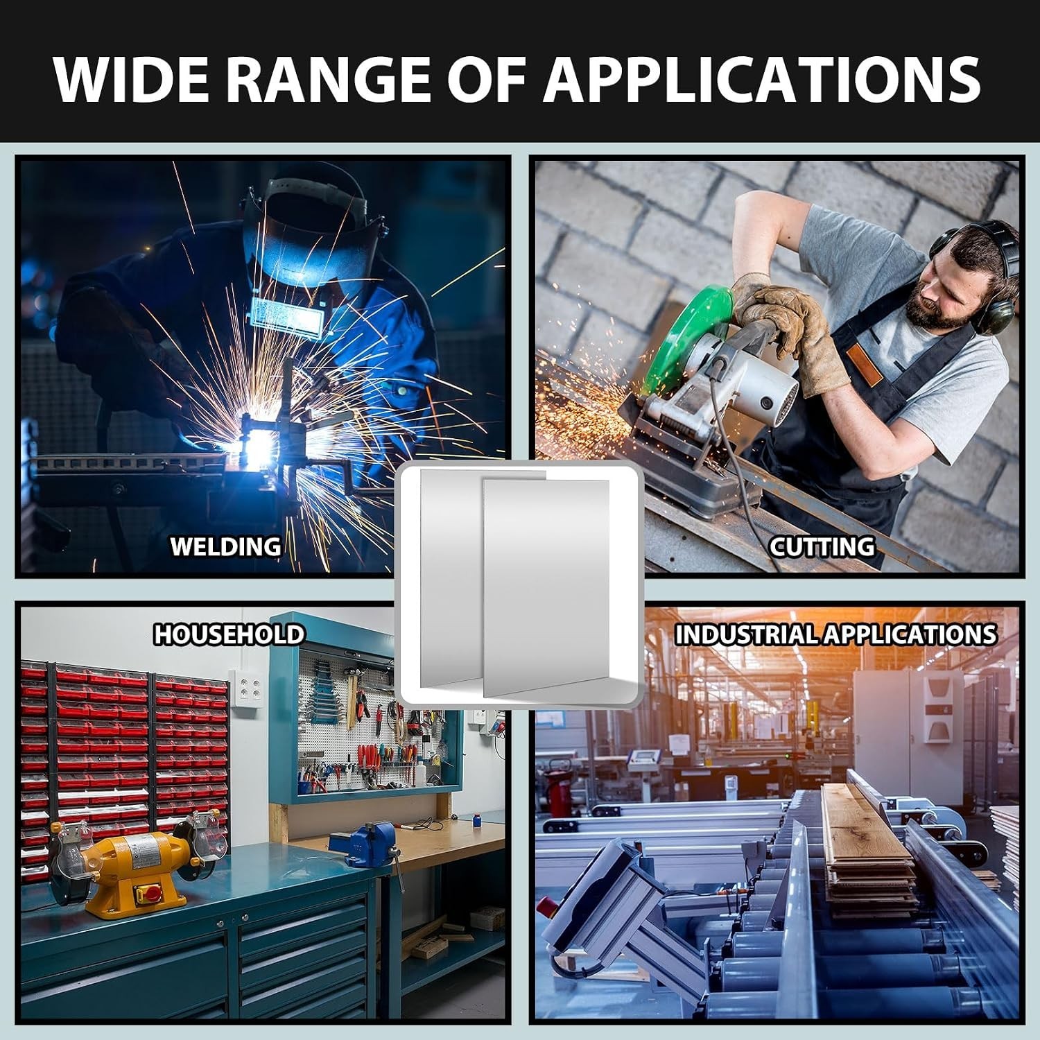 Weldable 18 Gauge Steel Sheet 36×24 – Industrial Metal Plate