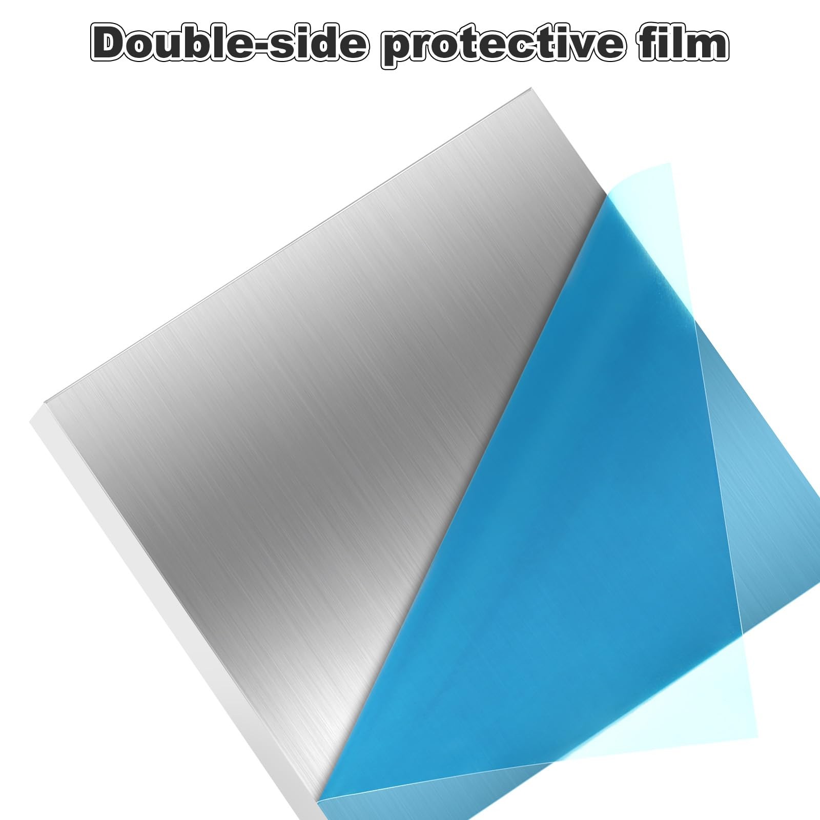 4pcs 4 X 4 X 1/2 0.47 Inch Aluminum Plate Aluminum Metal Sheet 6061 Aluminum