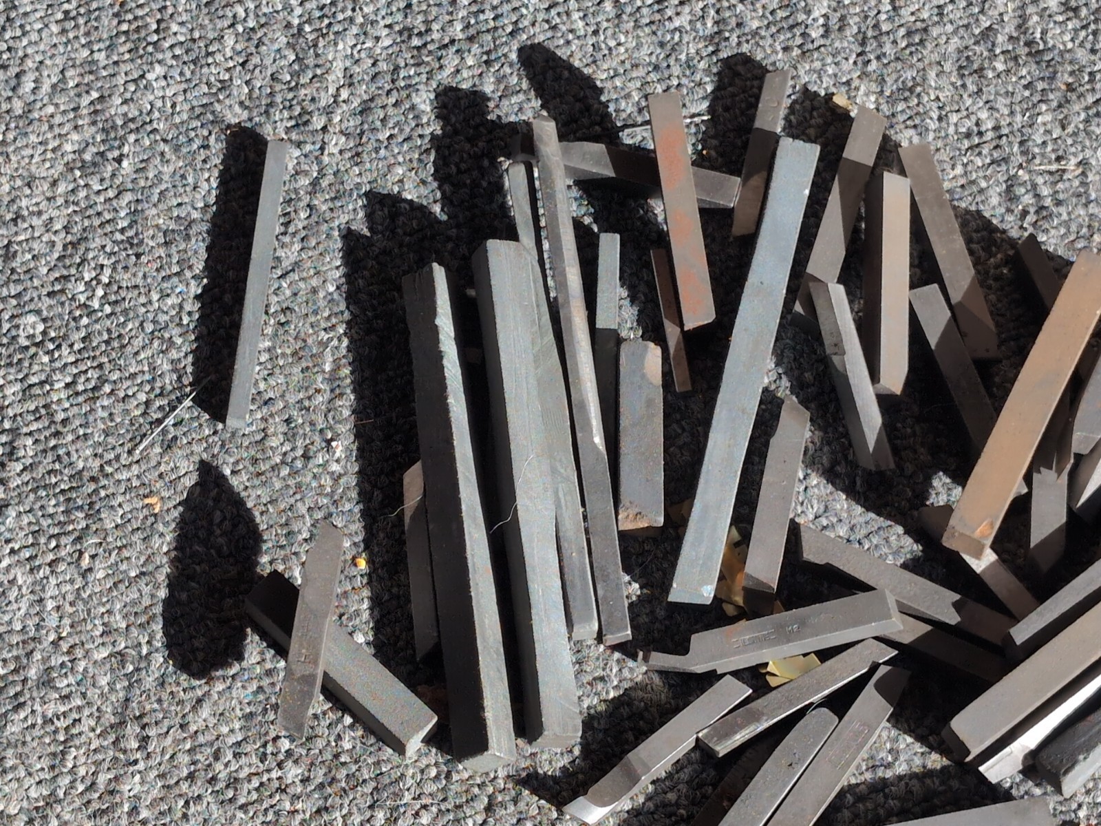 Loads Of Different Keystock Pieces Vtg Over 30 Years Old Lots Here 50+ Pieces