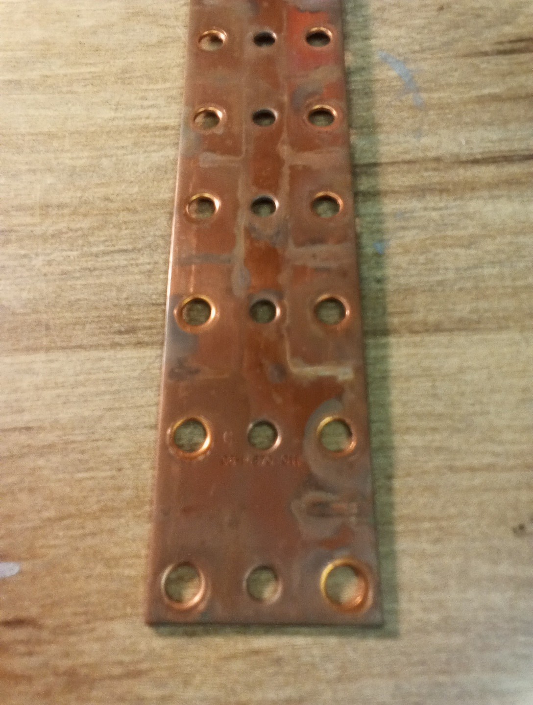 Unbranded 06-14670-011 Copper Bus Bars 10.5″x 1.5″