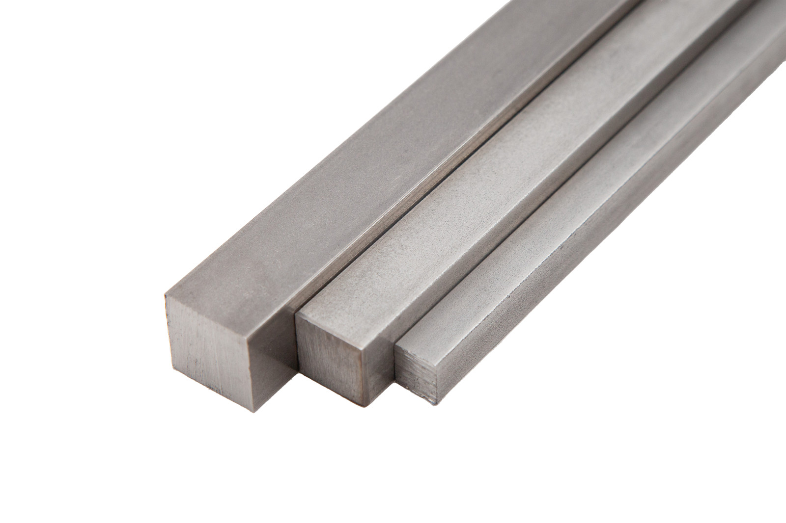 Edelstahl Vierkant stab 1.4021 Quadratstab VA 420 Stange Vollmaterial <2 Meter