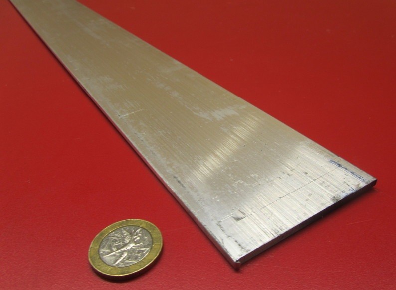 6061 T651 Aluminum Bar, 1/8″ (.125″) Thick x 2 1/2″ Wide x 48″ Length