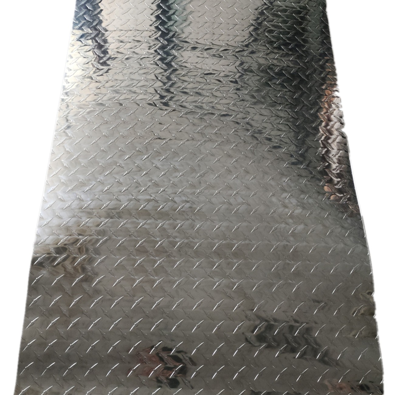 Aluminum Diamond Plate .04″ (1/25″)Thick Sheet Trailer, RV, Garages 48″ x 96″
