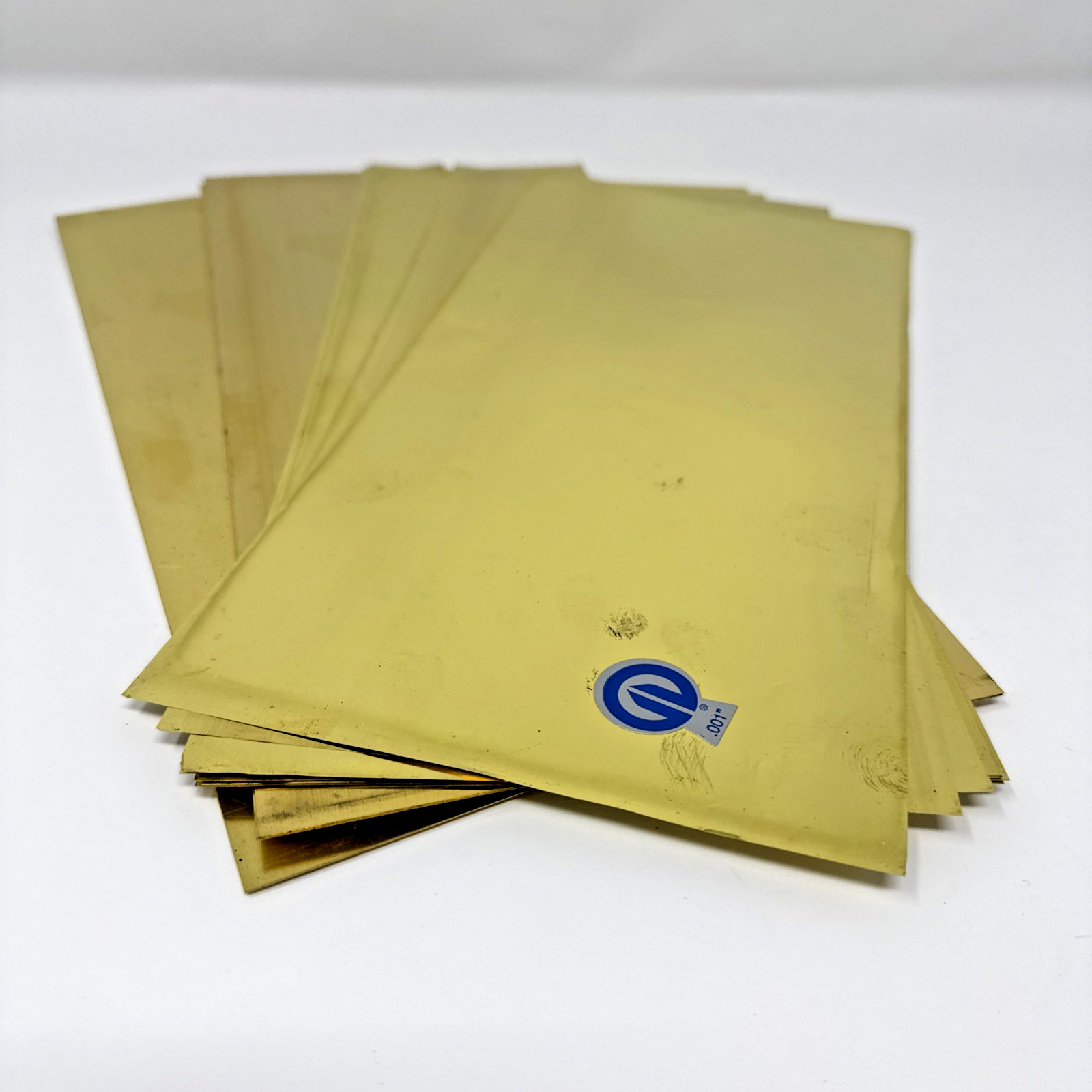 Precision Brand 17545 Brass Shim Stock Assortment 6″ X 12″, Pk12 (.001-.015)